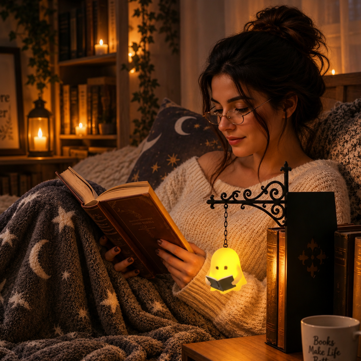 Ghost Lantern – Halloween Decor | Halloween 2026 Gift