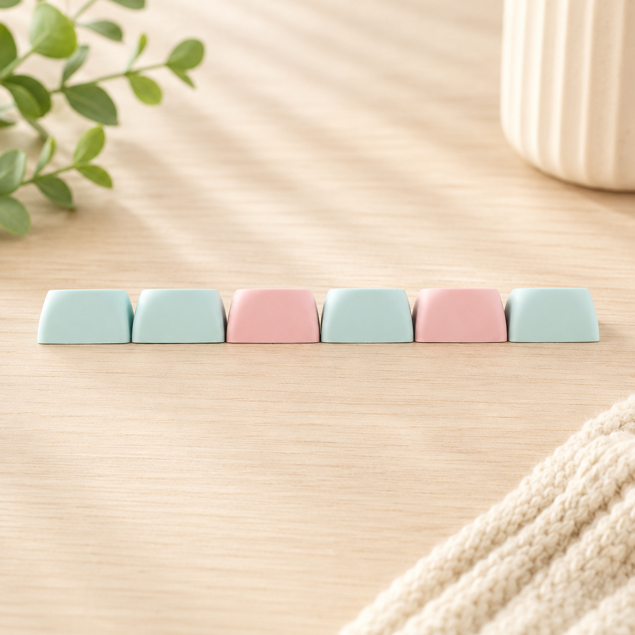 SwitchForge Pastel Ice Cream Custom PBT Keycap Set (Cherry Profile)