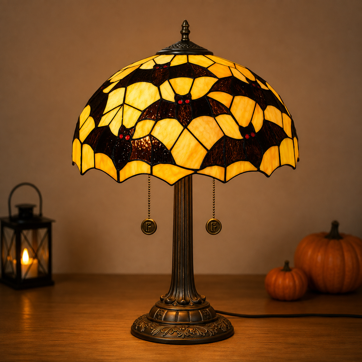 Tiffany-Style Lamp – Elegant European Rustic Decorative Lighting
