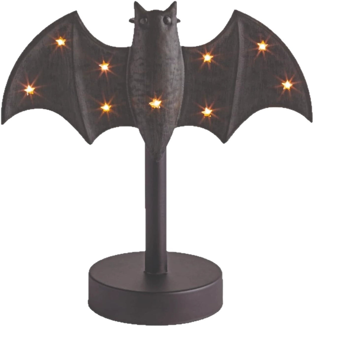 Gothic Bat Candlestick – Handmade Halloween Decorative Candle Holder