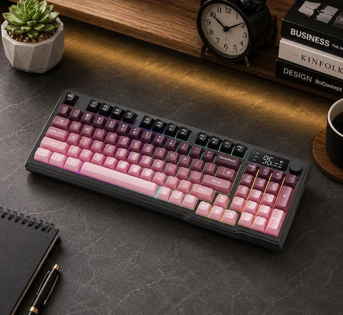 SwitchForge SF75 – Wireless Mechanical Gaming Keyboard with LCD Display