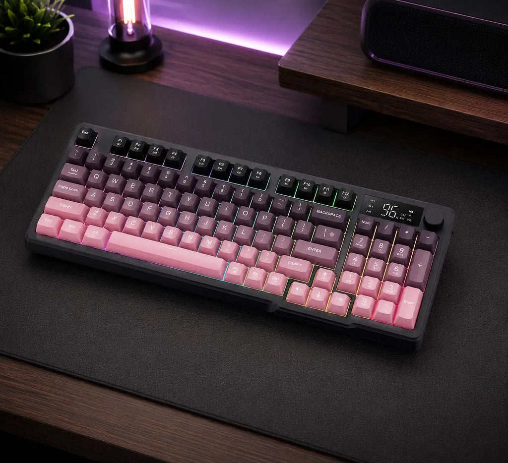 SwitchForge SF75 – Wireless Mechanical Gaming Keyboard with LCD Display